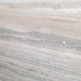 Silver travertine