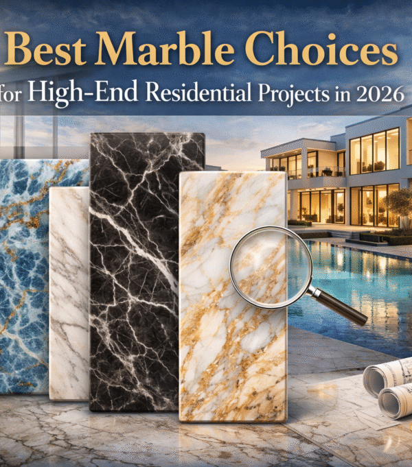 Best Marble Choices for High-End Residential Projects in 2026