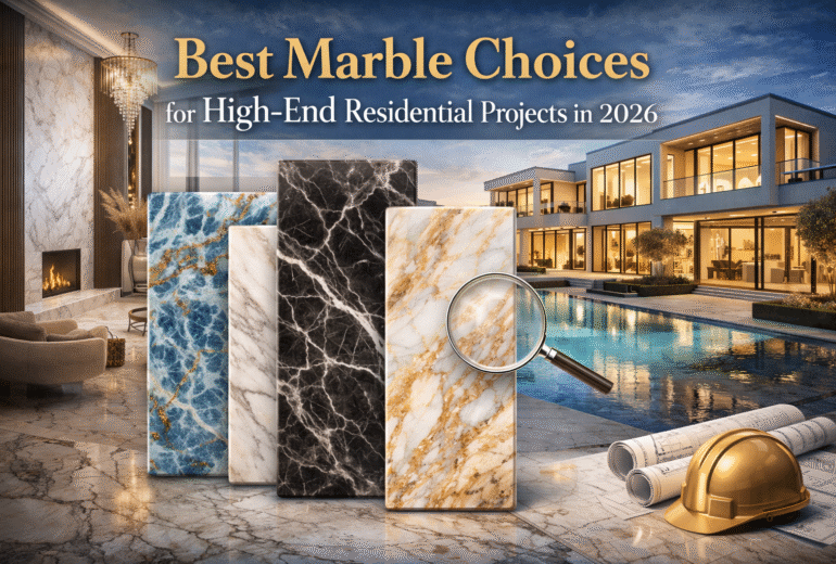 Best Marble Choices for High-End Residential Projects in 2026