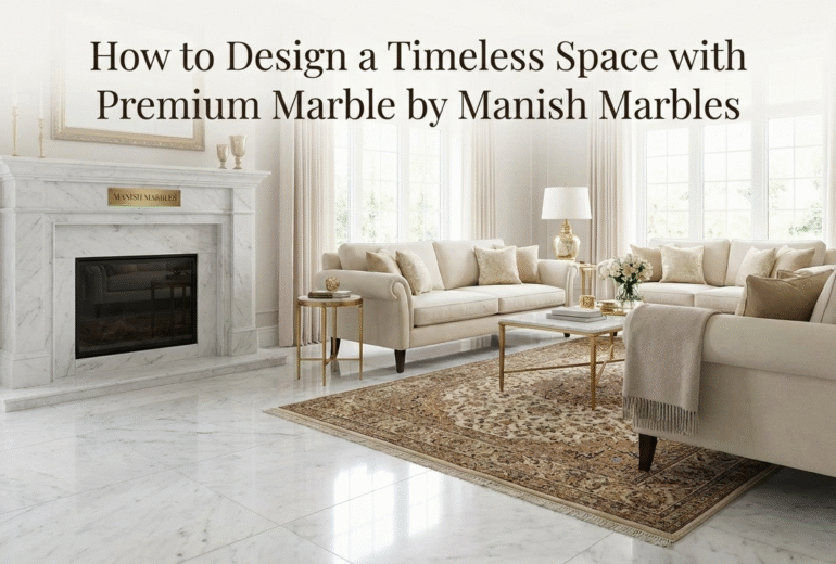 How to Design a Timeless Space with Premium Marble by Manish Marbles