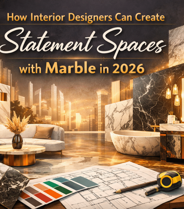How Interior Designers Can Create Statement Spaces with Marble in 2026
