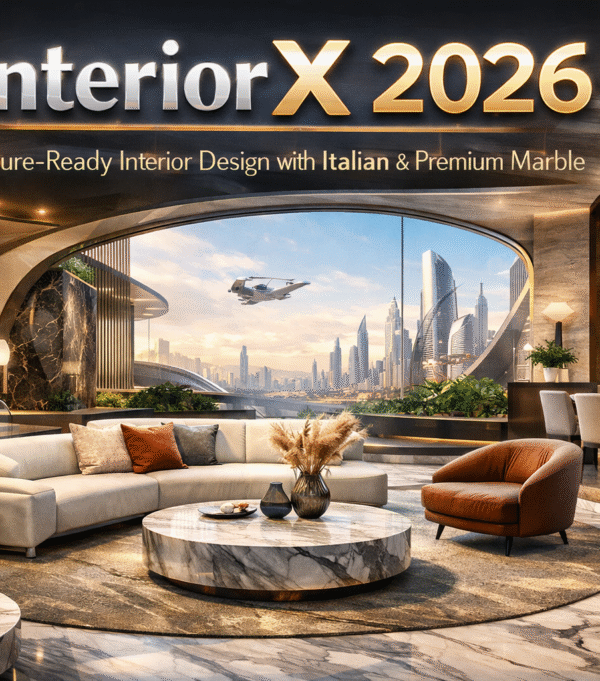 Interior X 2026: Future-Ready Interior Design with Italian & Premium Marble