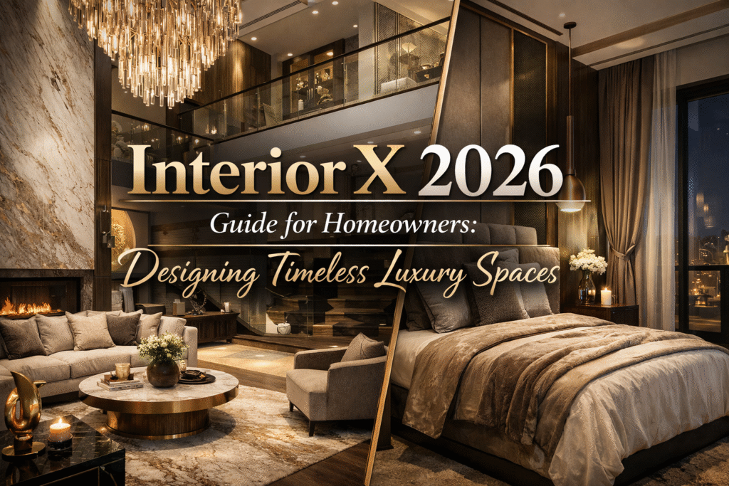 Interior X 2026 Guide for Homeowners: Designing Timeless Luxury