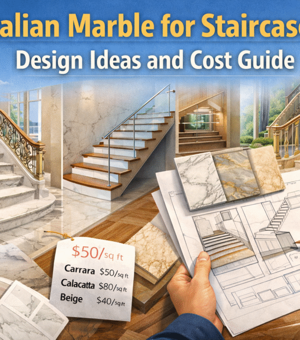 Italian Marble for Staircases: Design Ideas and Cost Guide