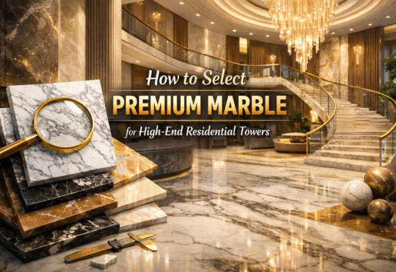 How to Select Premium Marble for High-End Residential Towers