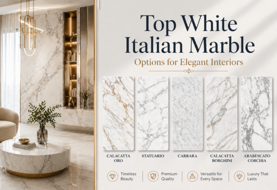 Top White Italian Marble Options for Elegant Interiors