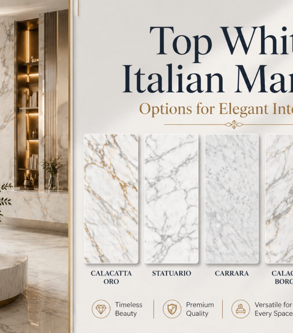 Top White Italian Marble Options for Elegant Interiors