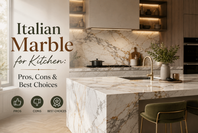 Italian Marble for Kitchen: Pros, Cons & Best Choices