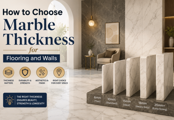 How to Choose Marble Thickness for Flooring and Walls