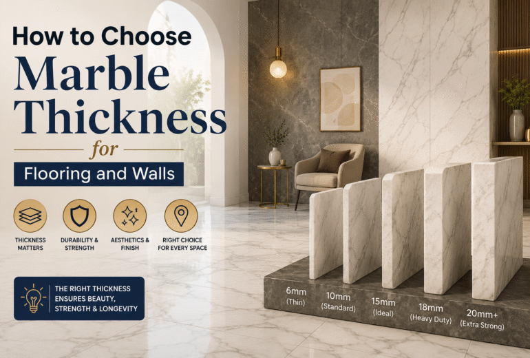 How to Choose Marble Thickness for Flooring and Walls