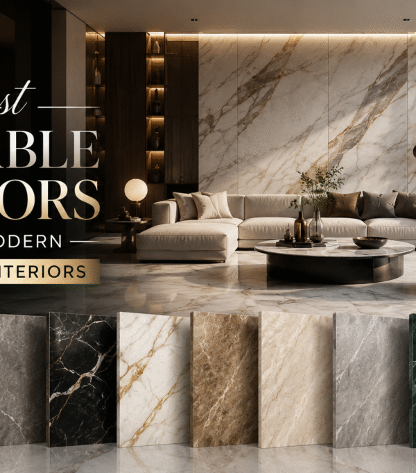 Best Marble Colors for Modern Luxury Interiors