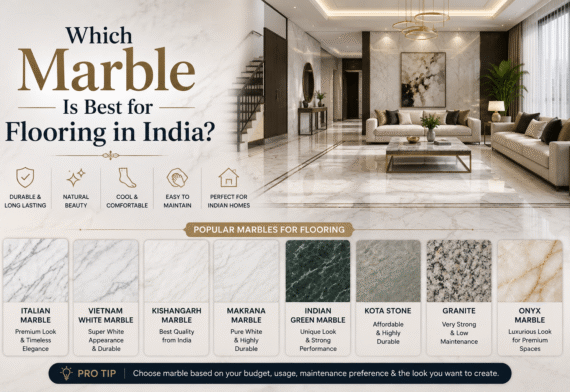 Which Marble Is Best for Flooring in India?