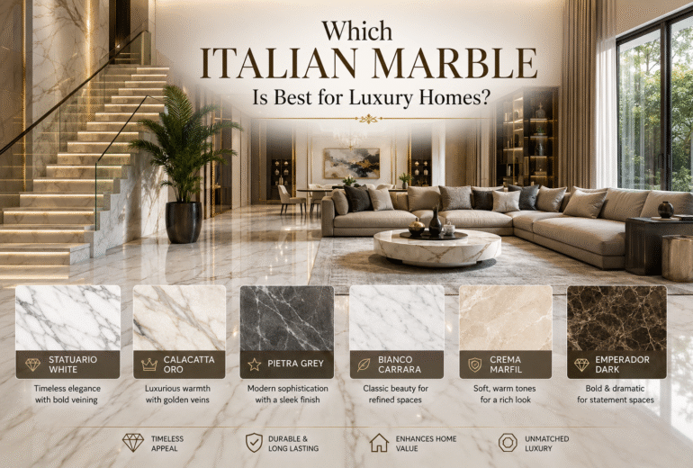 Which Italian Marble Is Best for Luxury Homes?