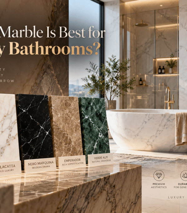 Which Marble Is Best for Luxury Bathrooms?