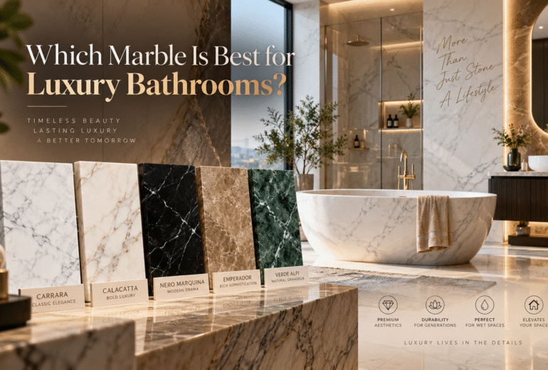 Which Marble Is Best for Luxury Bathrooms?