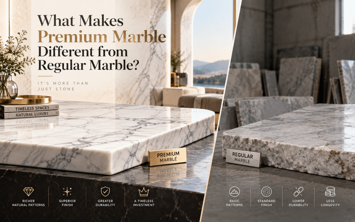 What Makes Premium Marble Different from Regular Marble?