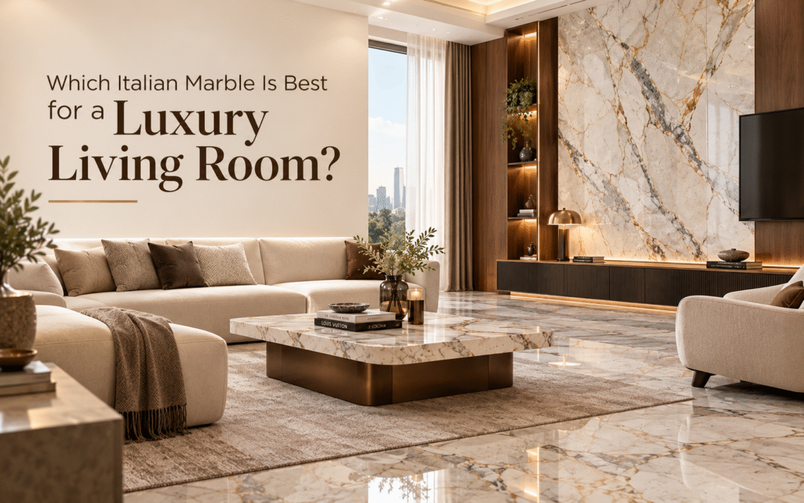 Which Italian Marble Is Best for a Luxury Living Room?